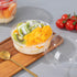 WUWEOT 50 Pack 12 oz Clear PET Plastic Dessert Cups, Disposable Parfait Cups with Lid for Ice Cream and Yogurt