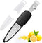 Rainspire Lemon Zester Tool with Channel Knife, Stainless Steel Citrus Zester Tool, Lemon