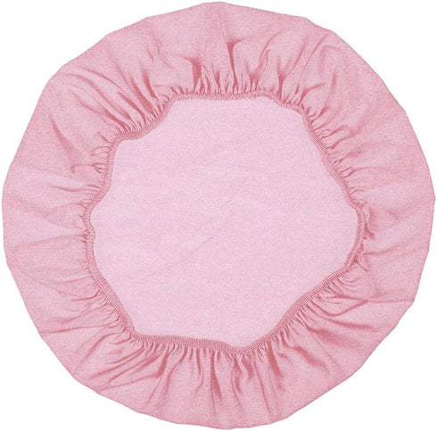 CfoPiryx cyclamen9 Bar Stool Cover Round Chair Slipcover Protector Elastic with Non-Slip Backing