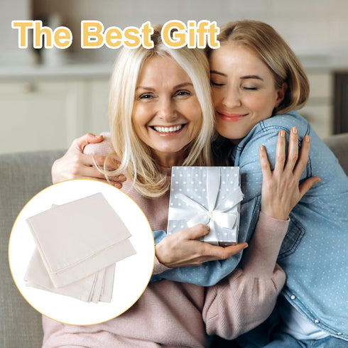 2Pcs Bread Towels for Baking, 18x29 Inches Linen Cloth Flour Sack Towels for Sourdough, Dough, Baguettes, Homemade Bread