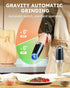 Set 9OZ Set Sangcon Gravity Electric Salt and Pepper Grinder Shakers UPGRADED XL CAPACITY Battery Powered Refillable