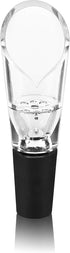 True Aerial Aerating Wine Pourer, Decant Wine Instantly with Drip-Free Pour Spout, Set of 1