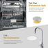7" Sturdy Aluminum Foil Pans with Lids - 5 Pack Heavy Duty Reusable Tin for Cooking and Baking