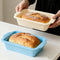 Nonstick Silicone Bread Loaf Pan: 9.5 x 5 Inch Bread Pan for