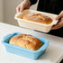 Nonstick Silicone Bread Loaf Pan: 9.5 x 5 Inch Bread Pan for