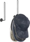 Mkono Hat Organizer for Baseball Caps, Set of 2 Wall Rack, Space Saving Holds 40 Caps, Black