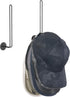 Mkono Hat Organizer for Baseball Caps, Set of 2 Wall Rack, Space Saving Holds 40 Caps, Black