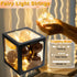 5 78 5 Ledido Transparent Balloon Boxes, Clear Balloon Boxes with Pcs String Lights and Letters for Baby Shower Gender