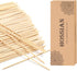 HOSSIAN 100PCS Reed Diffuser Sticks, Natural Rattan Sticks for Aroma Fragrance Reeds, Essential Oil Diffuser Refills