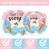 96PCS Set 24 Whats The Scoop Plates and Napkins Party Supplies Whats The Scoop Gender Reveal Decorations Ice Cream