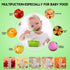 500ml,Gray-green Manual Food Processor Vegetable Chopper, Portable Hand Pull String Garlic Mincer Onion Cutter