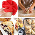 Silicone Scone Pan for Baking, 8-Slot Wedge Pan for Scones, Cornbread, Polenta, or Biscuits, BPA Free