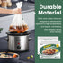 KOOC Slow Cooker Liners 30 Count, 11"x17" Disposable Pot Liners for 3 qt to 4 qt Pot, BPA Free