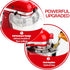 Updated KitchenAid Tilt Head 4.5-5 QT Pouring Shield, Fully Enclosed Foldable Lid Mixer Bowl Cover for Kitchen Aid