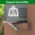 Window Air Conditioner Mounting Support Bracket, Universal Stand for 5,000 to 10,000 BTU Units, Supports Up to 85 lbs