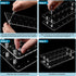 Goabroa Cake Pop Stand, Clear Acrylic Display Stand with 21 Holes for Cake Pop Sticks Under 0.2 inch (5mm) Diameter