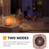 YOUCIDI Portable Space Heater, 1000W/800W Ceramic Electric Heater, Compact Small Warmer, Safe and Quiet for Indoor Use