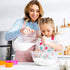 Stainless Steel Egg Whisk, Hand Push Rotary Blender, Versatile Milk Frother for Blending and Whisking