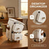 Creative Cabinet-Shaped Storage Box with Arms, Funny Decorative Organizer for Desk, Cute Mini Drawer Box for Office