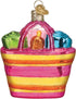 Old World Christmas Beach Bag Glass Blown Ornaments for Christmas Tree