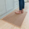 Kitchen Rugs and Mats Non-Skid Washable, Absorbent Runner Rugs for Kitchen, Front of Sink, Floor Mats (Beige, 20"x32")