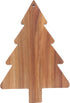 Amosfun Christmas Tree Cutting Board, Acacia Kitchen Cutting Chopping Board, Wooden Serving Tray for Cheese