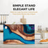 TR-LIFE 12 Inch Large Plate Stands for Display, Metal Picture Frame Holder + Small Easels for Art