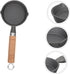 Zerodeko Mini Omelet Pan, Round Griddle, Nonstick Cookware for Camping, Hard Ground Tent Pegs