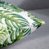 Emvency Set of 2 Tropical Watercolor Throw Pillow Covers, Modern Green Palm Leaf Decorative Cases 18x18 Inches