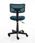 Urban Lifestyle Swivel Mesh Desk Chair in Teal Color