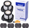 KEEPOW 2-Pack Pet Hair Eraser Filter Replacement for Bissell Hand Vacuum 2284W, 2390, 2389, 2390A