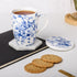 McIntosh Always In Bloom Fine Bone China Tea Mug with Infuser and Lid, 15 oz, in Matching Gift Box