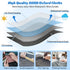 UUFCTY 61"x13"x27.5" 600D Foldable Mattress Storage Bag, Portable Waterproof Carry Case for Trifold Memory Foam Queen