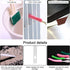 Small Cleaning Brush Tool Kit, Crevice Cleaning Brushes for House Cleaning, Disposable Toilet Brush, Deep Cleaning