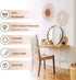 MeraMera Set 7 Boho Wall Decor, Rattan Flower Wall Decor,Nursery Wall Decor,Nursery Decor