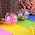 20 Pack Clear Plastic Fillable Ornament Balls - Sweetfamily DIY Christmas Decorations, Transparent Ball Gifts for