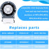 New Washer Drain Pump DC31-00054D for Samsung Washing Machine Models WA4, WA5, WF2, WF3, WF4, WF5