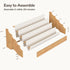 ELYKEN Toddler Bookshelf for Kids Rooms, Nursery Book Shelves with Open Forward Display, Montessori Book shelf for Baby