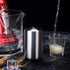 Premium Automatic Beer Bottle Opener, Stainless Steel Portable Push Down and Pop Off Magnetic Cap Catcher for Home Bars