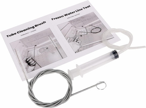 Mxfans 62.5cm Ice Freeze Water Line Tool with Instruction for Refrigerator Dispenser