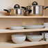 Shelf Liners for Kitchen Cabinets, Non-Adhesive EVA Material Waterproof Mats, Clear 17.3 x 78.7 Inches