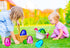 Chochkees 6'' (24-Pack), Jumbo Metallic Fillable Easter Eggs Colorful Plastic Eggs, Stands Upright, Perfect For Egg