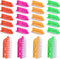 24 Pack Scrub Brushes for Cleaning, Comfort Grip Stiff Bristles Household Cleaning Brushes for Kitchen Bathroom