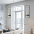 Set 2 Crystal Candle Holder Silver Wall Sconces of Glam Room Decor Wall Art Luxury Decorations Fireplace Mantel Decor