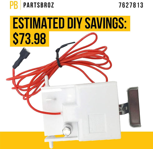 PartsBroz Ice Machine Single Ice Thickness Control Sensor 7627813 - Replaces 76-2781-3