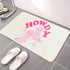 Welcome Mat Preppy Pink Doormat, Funny Cowgirl Kitchen Bath Mat, 30 x 16 Inch Indoor Front Door Entryway Gift