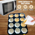 Silicone Measuring Cups (2 Cup + 1 Cup) for Epoxy Resin, Butter, Chocolate, 500/250 ML by ZUYEE