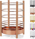 Copper Kitchen Utensil Holder, Stainless Steel Crocks with Titanium Coating, Easy Cleaning Utensil Storage Caddy