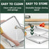 Baking Sheet with Cooling Rack Set, CEKEE Stainless Steel Non Stick Small Cookie Sheet Set, 10.39 x 8.07 Inch