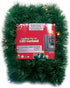 Battery Operated 35 Lt 18 ft Little Lite LED Lighted Pine Garland, Multi by Brite Star